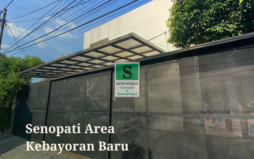 Di Jual Rumah Siap Huni di Senopati Area Kebayoran Baru Jakarta Selatan