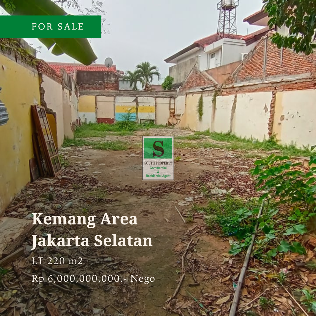 Di Jual Tanah di Kemang Area Jakarta Selatan